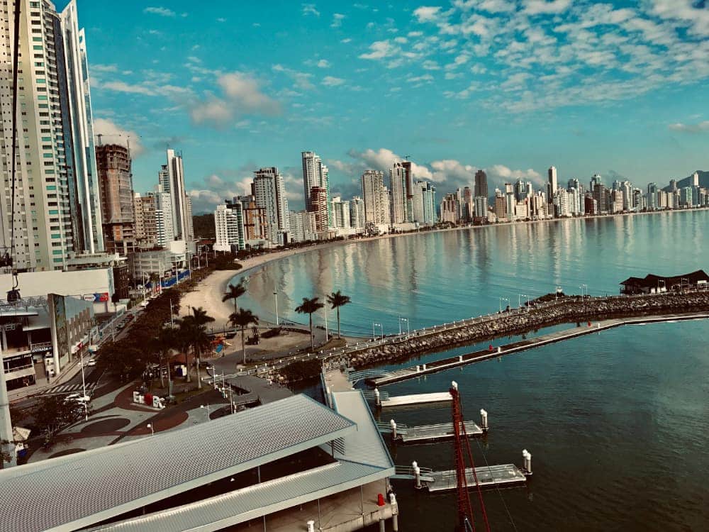 Vista aérea do Bairro de Coqueiros