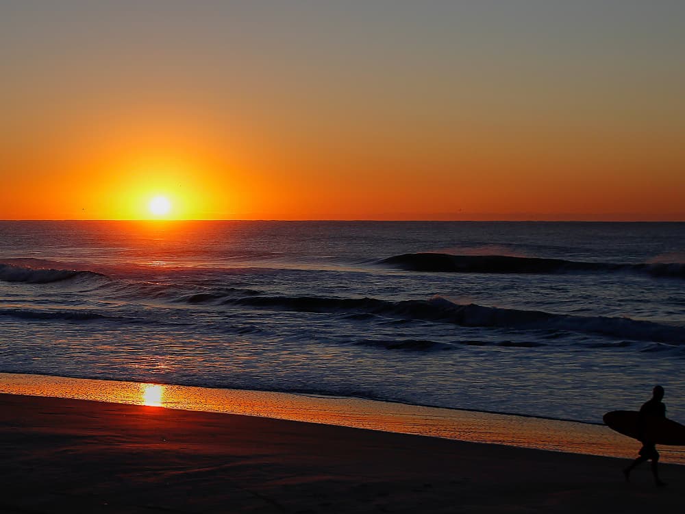 Vista do Pôr-do-Sol no Bairro do Campeche