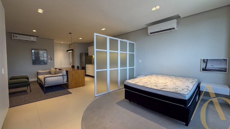 Studio para alugar – Mobiliado – Centro, Florianópolis, SC.