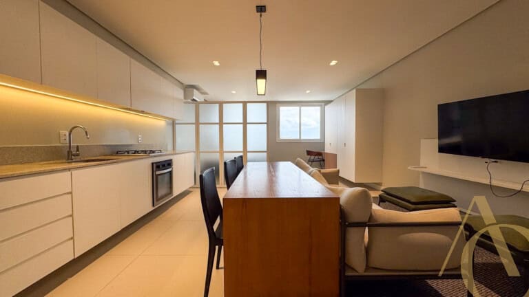 Studio para alugar – Mobiliado – Centro, Florianópolis, SC.