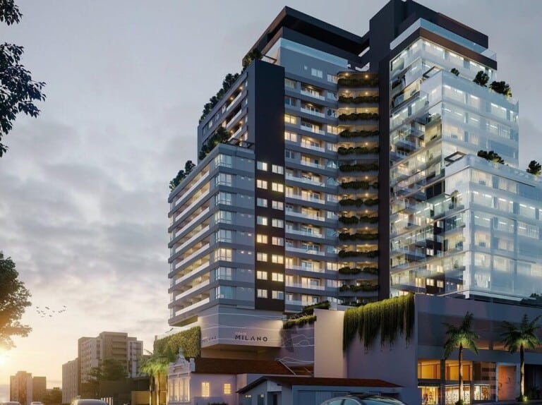 Apartamento para alugar – 2 quarto sendo 1 suíte, Centro – Florianópolis, SC.