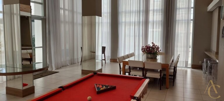 Apartamento para alugar – 96,37m² – 1 suíte e 2 demi suites – Abraão – Florianópolis/SC.