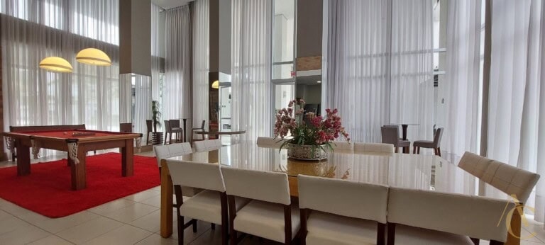 Apartamento para alugar – 96,37m² – 1 suíte e 2 demi suites – Abraão – Florianópolis/SC.