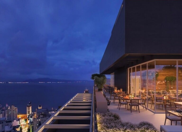 Apartamento para alugar – 2 quarto sendo 1 suíte, Centro – Florianópolis, SC.