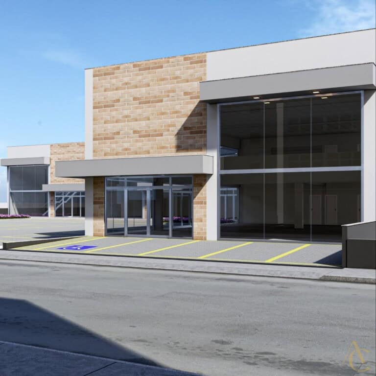 Loja/mezanino para locação – estacionamento – Centro, Palhoça, SC.