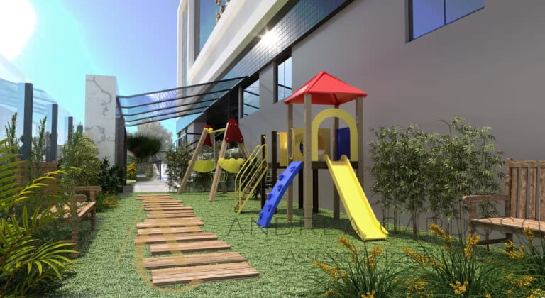 Apartamento à venda – 2 quartos sendo 1 suíte/Terraço com Piscina – Campinas – São José/SC.