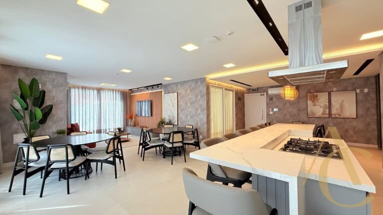 Apartamento à venda – 3 suítes com lavabo – Estreito – Florianópolis/SC