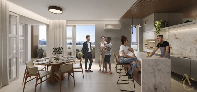 Apartamento à venda – 3 suítes – Campinas – São José/SC.