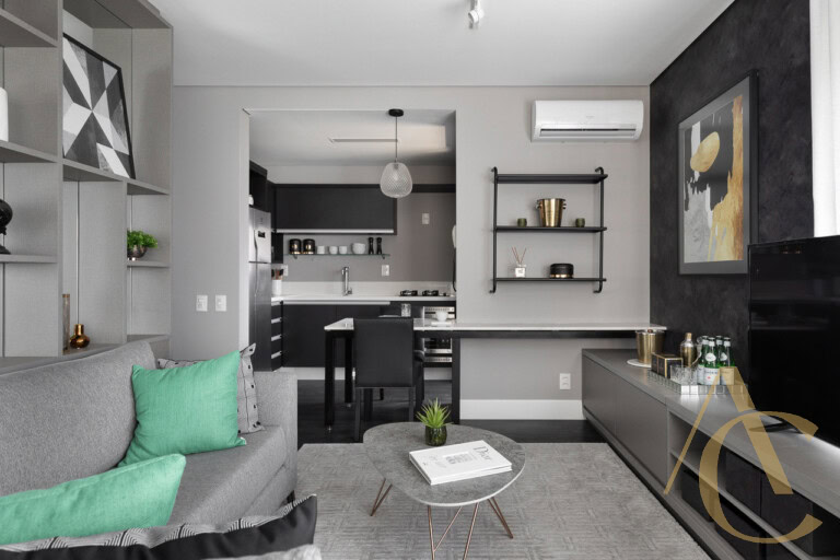 Estudio decorado para venda – Centro – Florianópolis/SC.