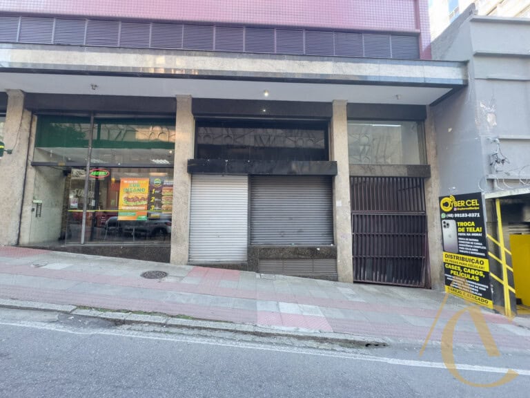 Loja para alugar, 96,40m² – Centro – Florianópolis/SC.