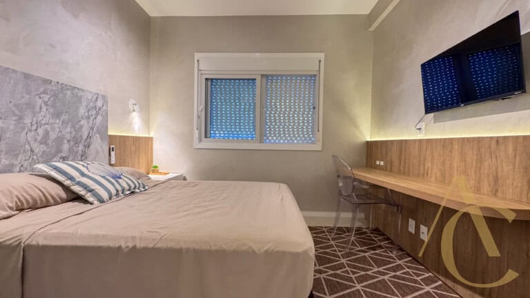 Apartamento à venda – 01 quarto – Mobiliado – Campeche – Florianópolis, SC.