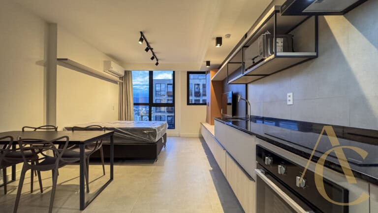 Studio para alugar – 35,91m² – Trindade – Florianópolis/SC.