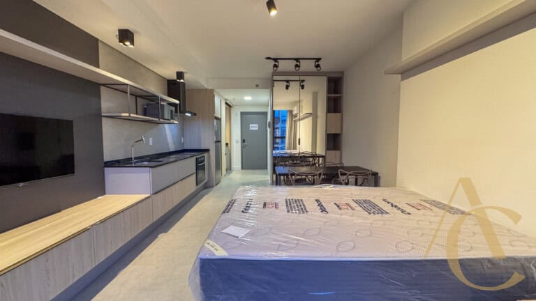 Studio para alugar – 35,91m² – Trindade – Florianópolis/SC.