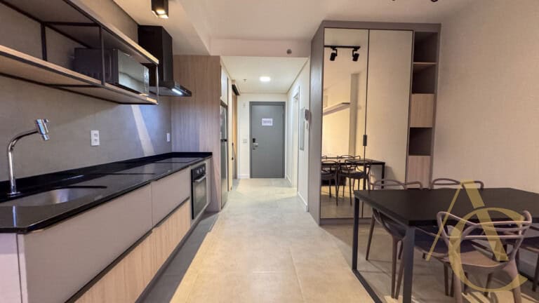 Studio para alugar – 35,91m² – Trindade – Florianópolis/SC.