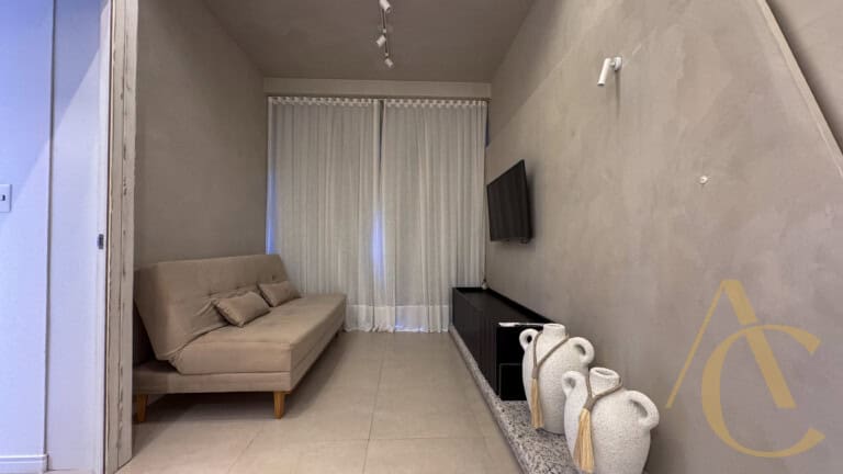 Apartamento à venda – 01 quarto – Mobiliado – Campeche – Florianópolis, SC.