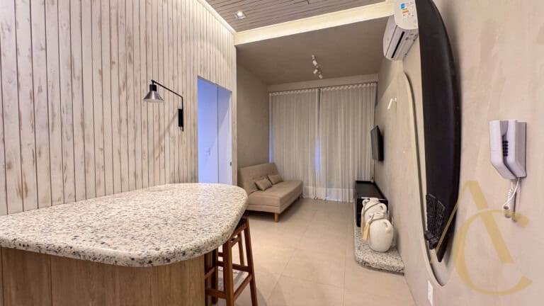 Apartamento à venda – 01 quarto – Mobiliado – Campeche – Florianópolis, SC.