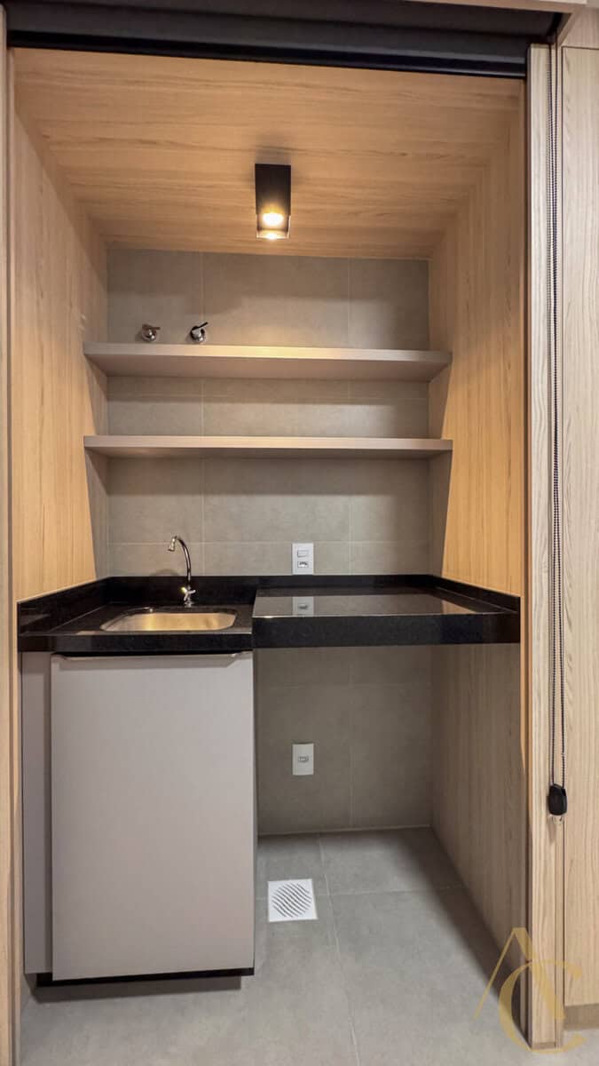 Studio para alugar – 36,93m² – Trindade – Florianópolis/SC.