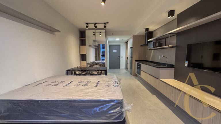 Studio para alugar – 36,93m² – Trindade – Florianópolis/SC.