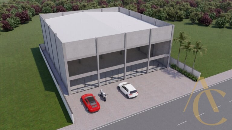 Loja para locação – 446,38m² – Deltaville – Biguaçu/SC.