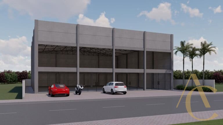 Loja para locação – 446,38m² – Deltaville – Biguaçu/SC.