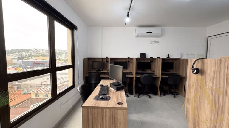 Sala para alugar – 38,36m² – Barreiros – São José/SC.