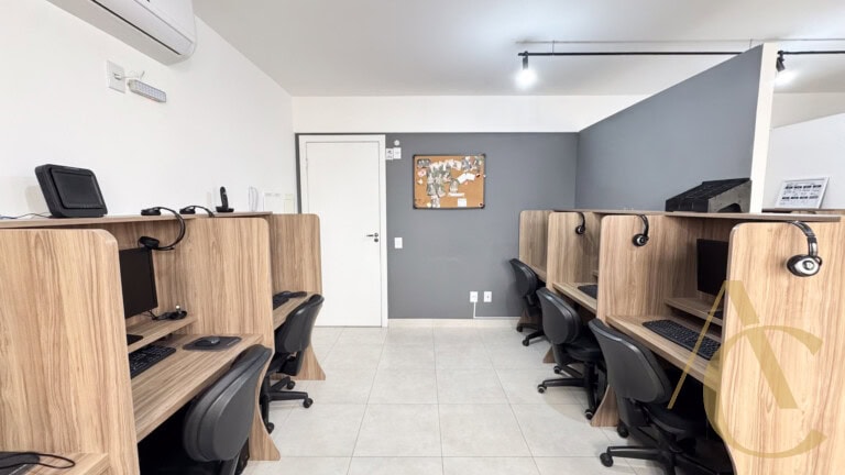 Sala para alugar – 38,36m² – Barreiros – São José/SC.