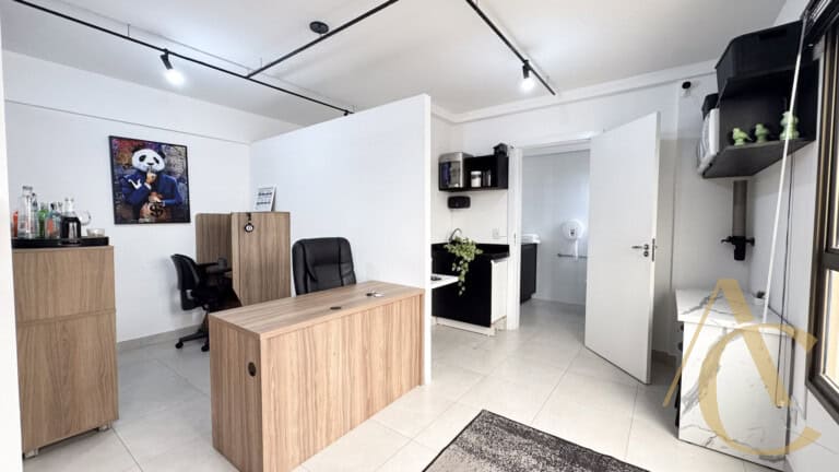 Sala para alugar – 38,36m² – Barreiros – São José/SC.