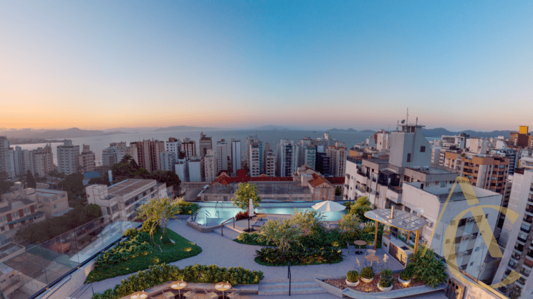 Apartamento à venda – 2 suítes c/ 91,28m² – Centro – Florianópolis/SC.
