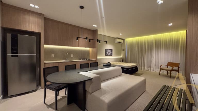 Studio para locação – Mobiliado – Centro | Florianópolis/SC.