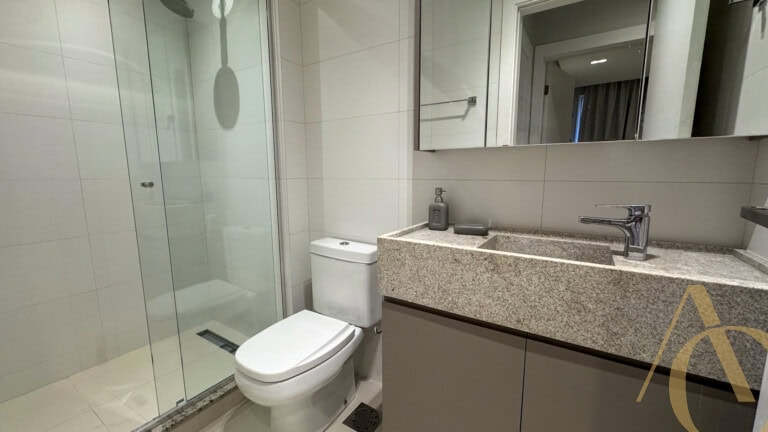 Apartamento para alugar – 2 quarto sendo 1 suíte, Centro – Florianópolis, SC.