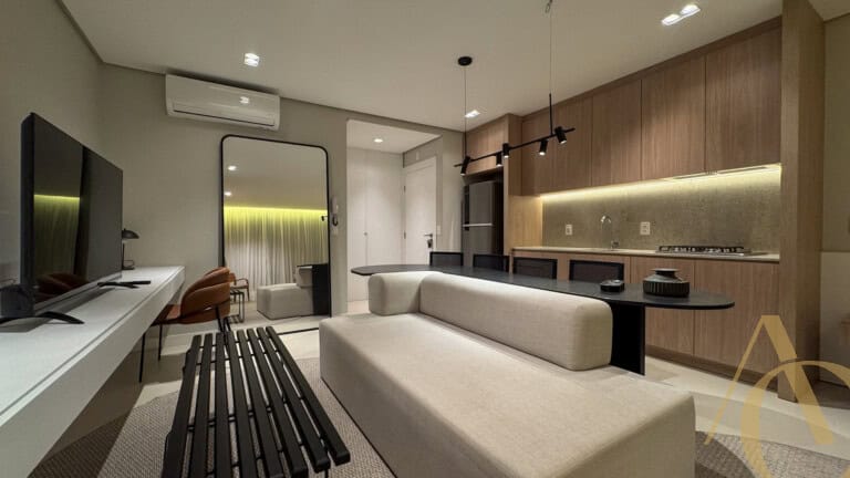 Studio para locação – Mobiliado – Centro | Florianópolis/SC.