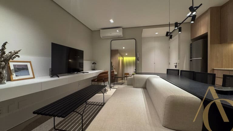 Studio para locação – Mobiliado – Centro | Florianópolis/SC.