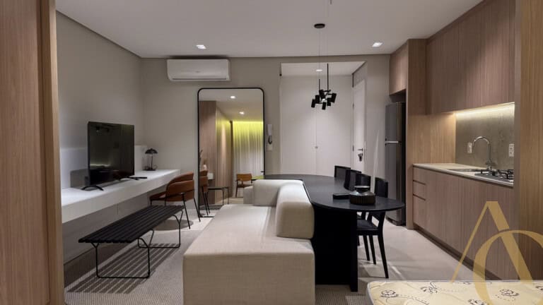 Studio para locação – Mobiliado – Centro | Florianópolis/SC.