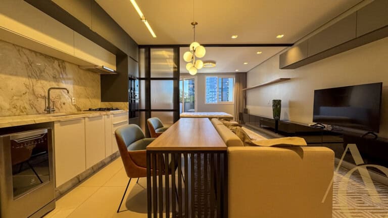 Studio para alugar – Mobiliado – Centro | Florianópolis, SC.