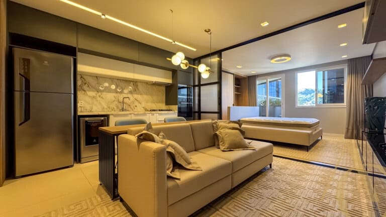 Studio para alugar – Mobiliado – Centro | Florianópolis, SC.