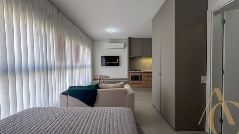 Studio para locação – Mobiliado – Estreito | Florianópolis/SC.