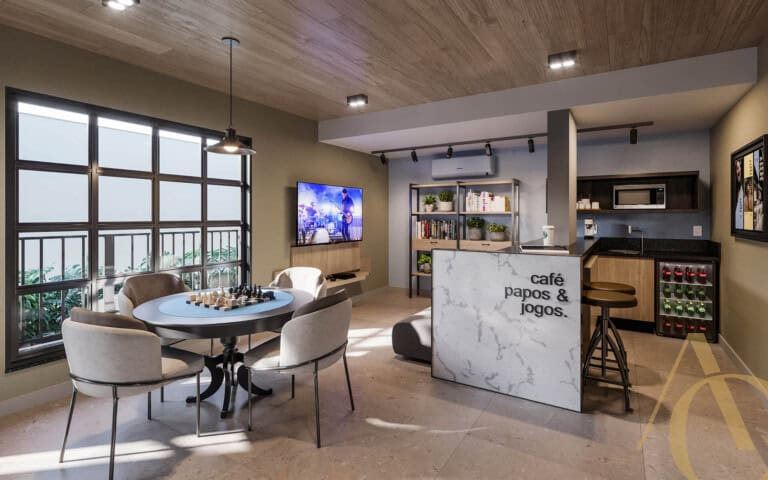 Studio para locação – Mobiliado – Estreito | Florianópolis/SC.