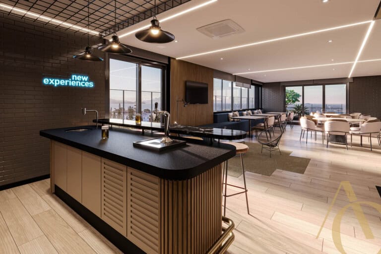 Studio para locação – Mobiliado – Estreito | Florianópolis/SC.