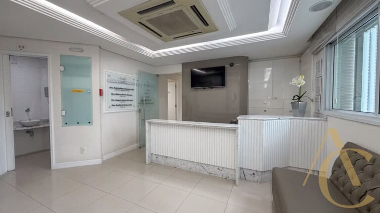 Sala/andar corporativo para locação – 119,00m² – Centro | Florianópolis/SC.