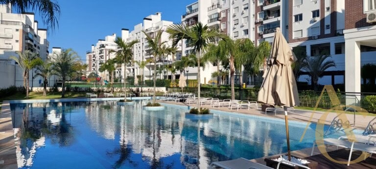 Apartamento para alugar – 3 quartos sendo 1 suíte e demi-suíte – Abraão | Florianópolis/SC.