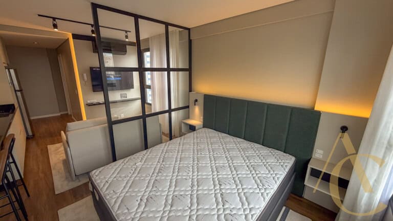 Studio para alugar – 34,95m² – Mobiliado – Centro | Florianópolis/SC.
