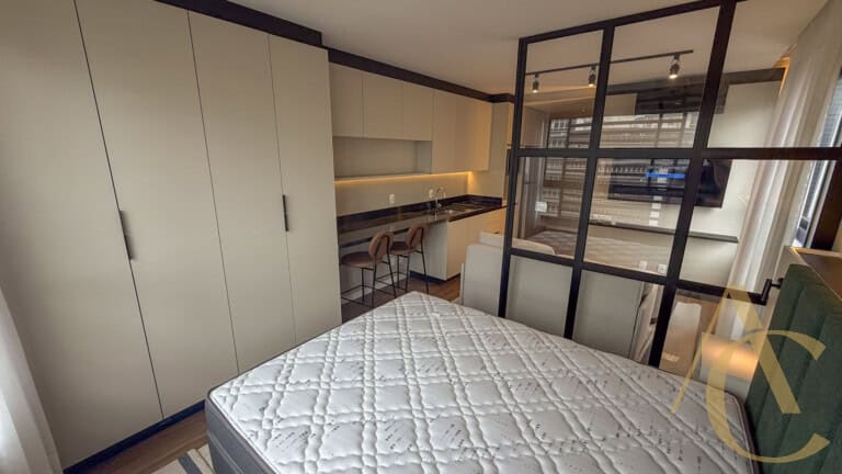 Studio para alugar – 34,95m² – Mobiliado – Centro | Florianópolis/SC.