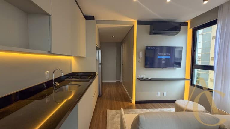 Studio para alugar – 34,95m² – Mobiliado – Centro | Florianópolis/SC.
