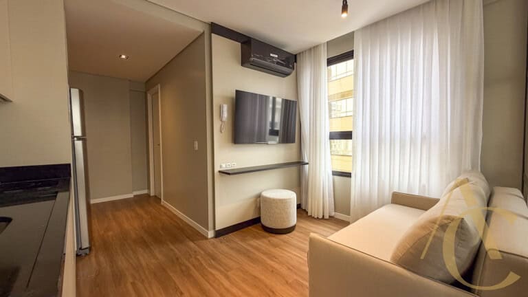 Studio para alugar – 34,95m² – Mobiliado – Centro | Florianópolis/SC.