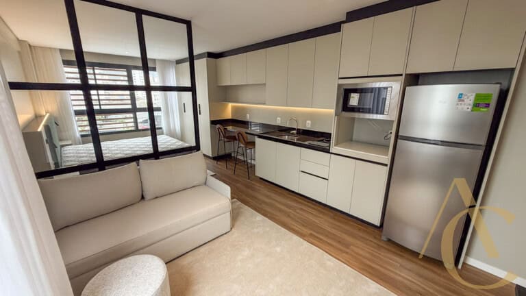Studio para alugar – 36,37m² – Mobiliado – Centro | Florianópolis/SC.