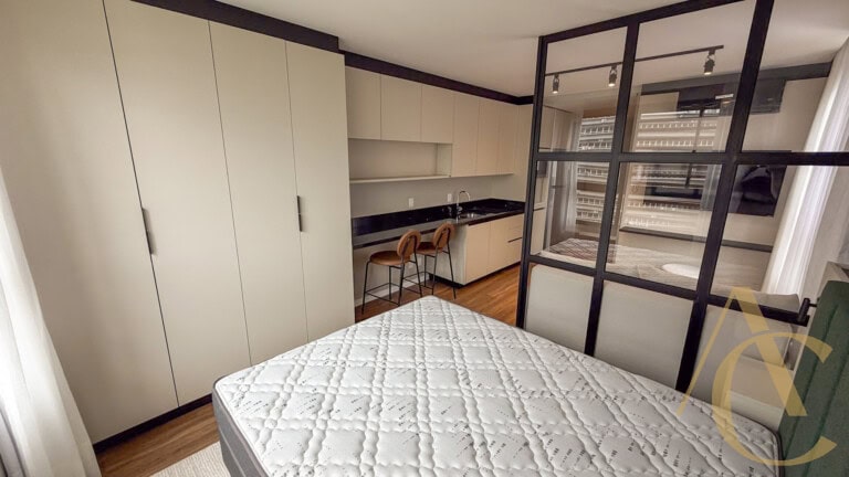 Studio para alugar – 34,95m² – Mobiliado – Centro | Florianópolis/SC.