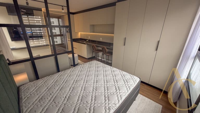 Studio para alugar – 34,95m² – Mobiliado – Centro | Florianópolis/SC.